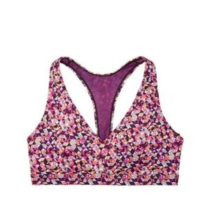 Victoria's Secret Pink and Purple Sports Bra